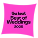 The Knot Best of Weddings 2025 badge