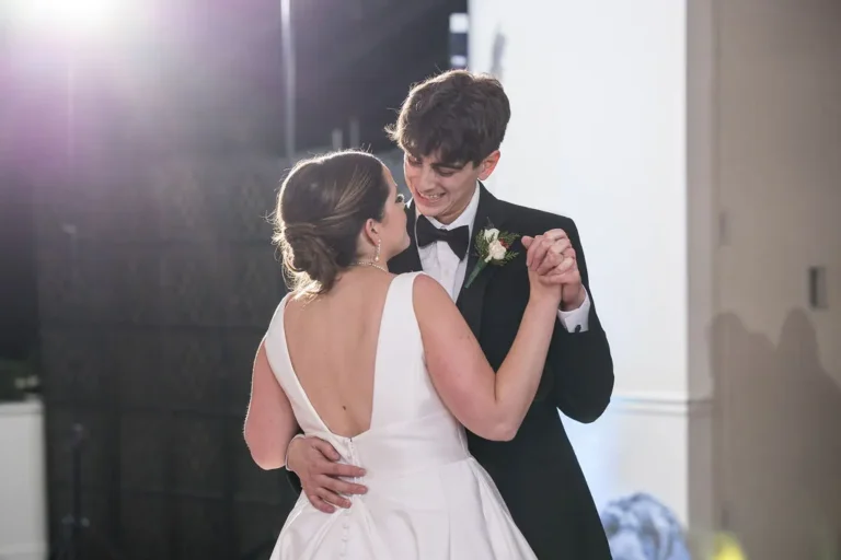 Maura and Christopher’s first dance