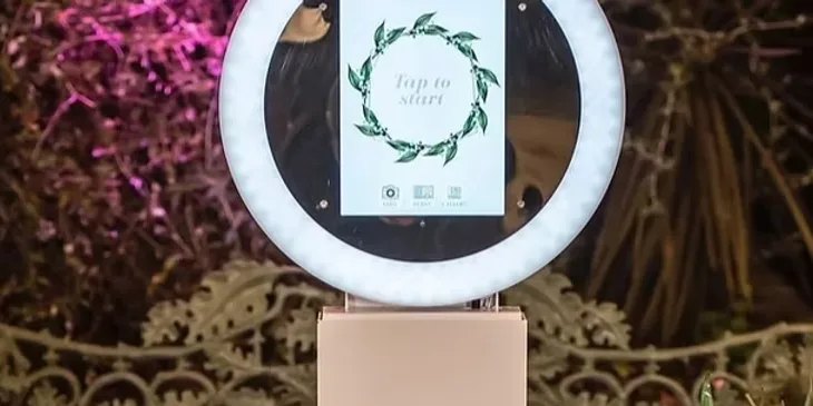 LED Photo Booth for weddings and events in NJ from FNA Events