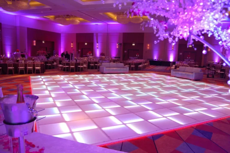 Uplighting at a Fresh New Angle Events wedding