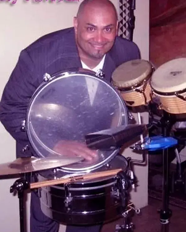 Tommy Alverez, Percussion at Fresh New Angle Events