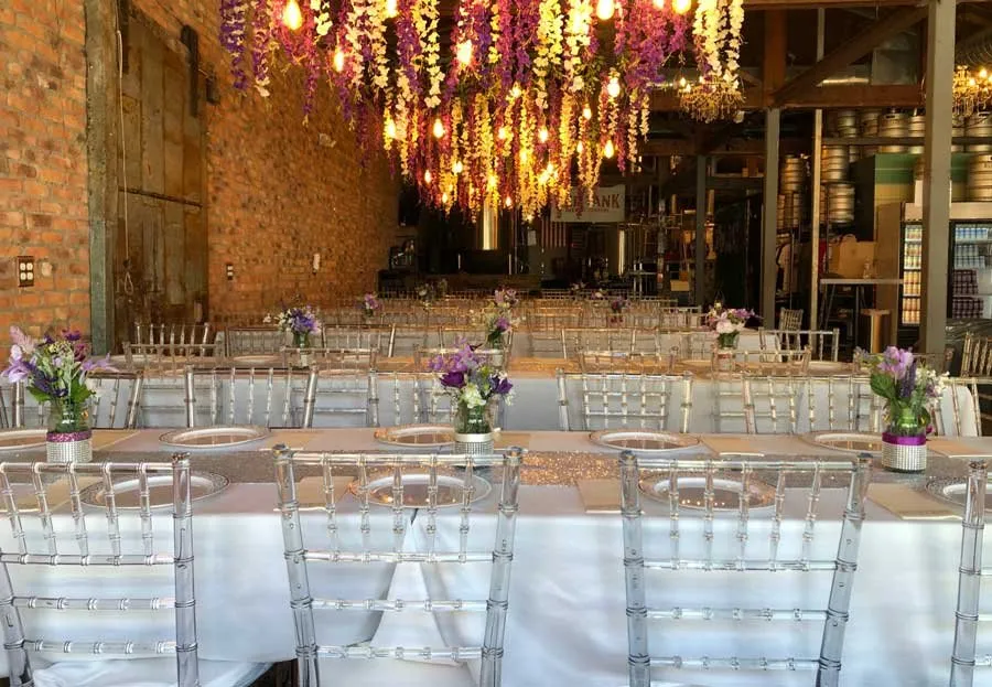 Uplighting at a Fresh New Angle Events event